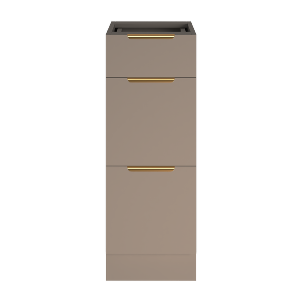 Стол разделочный Глиняный Серый, 3 ящика МПН-300-3Я (300х806х467) без столешницы 5270