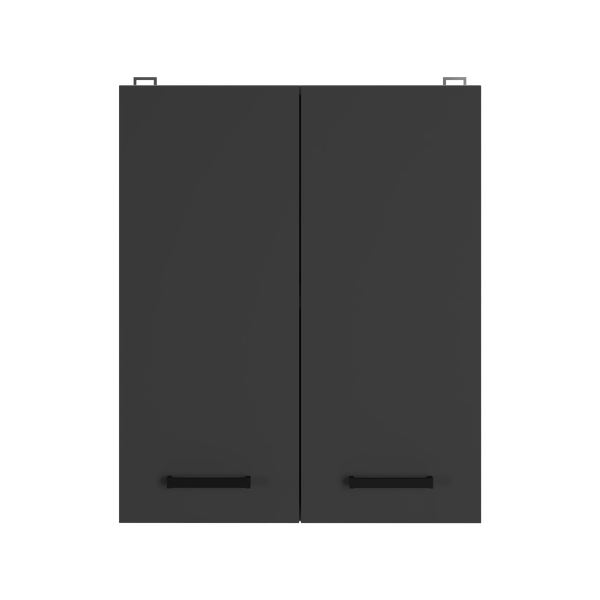 Шкаф навесной Графит МПВ-600 (600х704х299) 3955