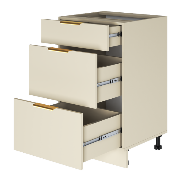Стол разделочный Кашемир, 3 ящика МПН-500-3Я (500х806х467) без столешницы 5233