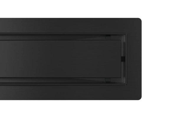 Трап 600 (Чёрный матовый, под плитку) GOOD DOOR ТЛ00053