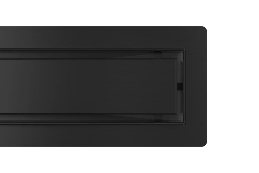 Трап 700 (Чёрный матовый, под плитку) GOOD DOOR ТЛ00054