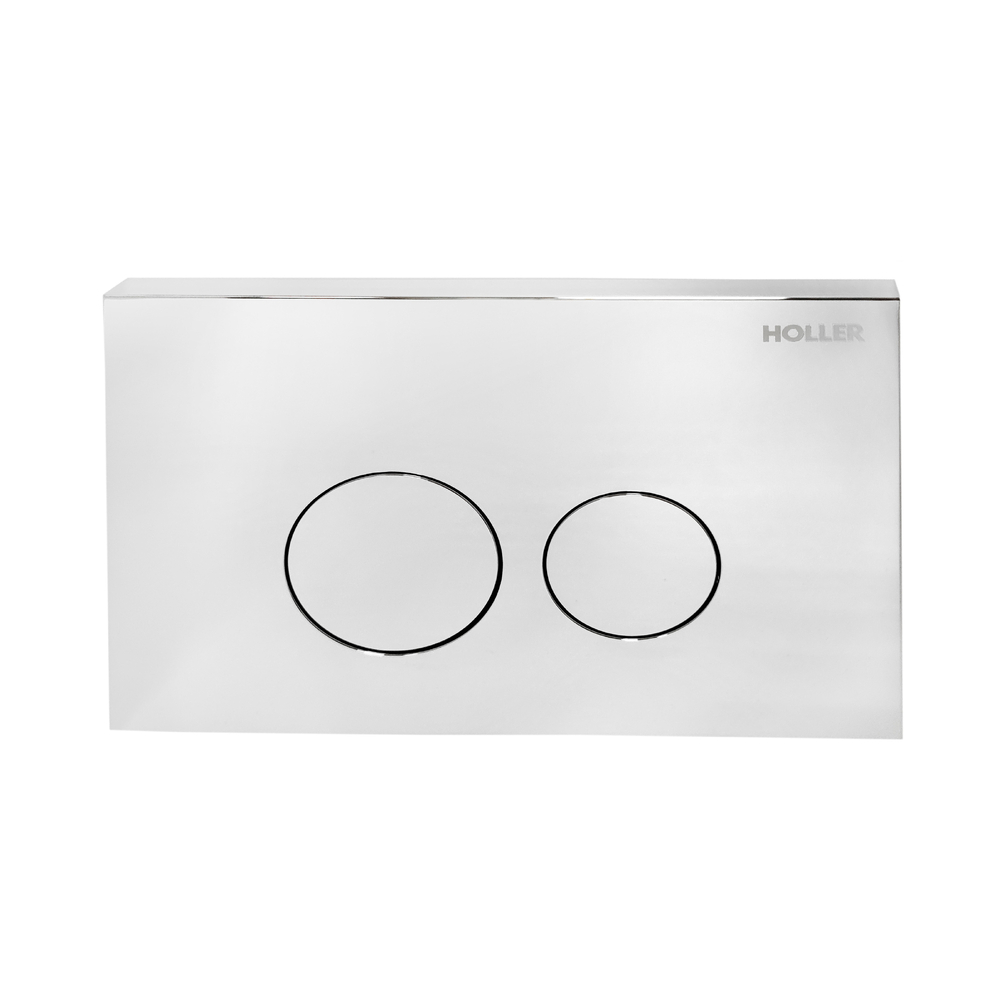   Инсталляция HOLLER MQ102 (комплект 3 в 1) + Унитаз подвесной безободковый HOLLER WALL,белый  + Клавиша смыва HOLLER GPR, хром