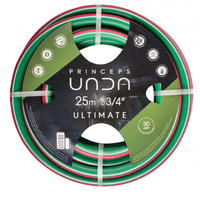 Шланг поливочный армир. "UNDA ULTIMATE"  6-ти слойный 3/4 - 19мм (25м) г.Волжский  НОВИНКА!!! 