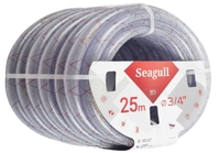Шланг поливочный армир. "SEAGULL" прозрачный 1/2 - 12мм (25м) г.Волжский  НОВИНКА!!! 