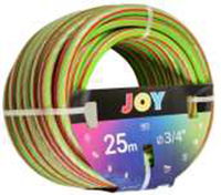 Шланг поливочный армир. "JOY Blue" 4-х слойный 3/4 - 19мм (25м) г.Волжский  НОВИНКА!!! 