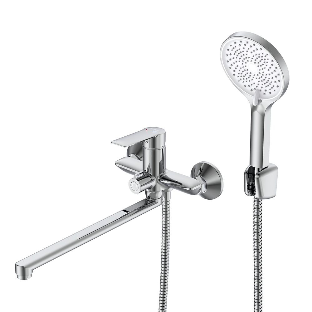 DR28043 Смеситель универсальный с поворотным изливом, DECOROOM 