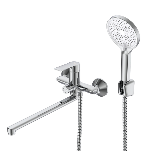 DR28043 Смеситель универсальный с поворотным изливом, DECOROOM 