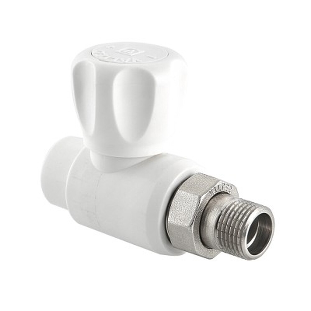 КЛАПАН для подключения радиатора 25х3/4" прямой (вентильный) PP-R VALTEC (VTр.717.V.02505)
