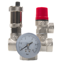 Группа безопасности котла настенная 1" (6 бар) ONDO OGBKP001