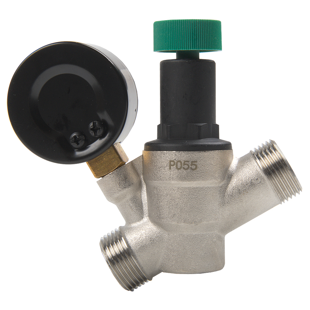 Редуктор давления поршневой 1/2" с манометром ONDO ORDPM012