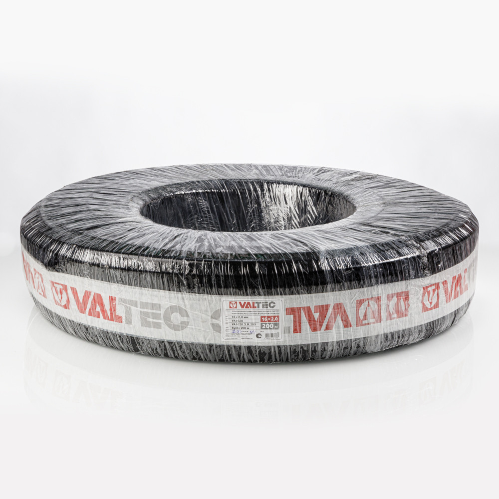 Труба из сшитого полиэтилена с барьерным слоем EVOH, тип PE-Xa  d16 (2,0) (для теплых полов) VALTEC (бухта 600м) VA1620.3.R.600
