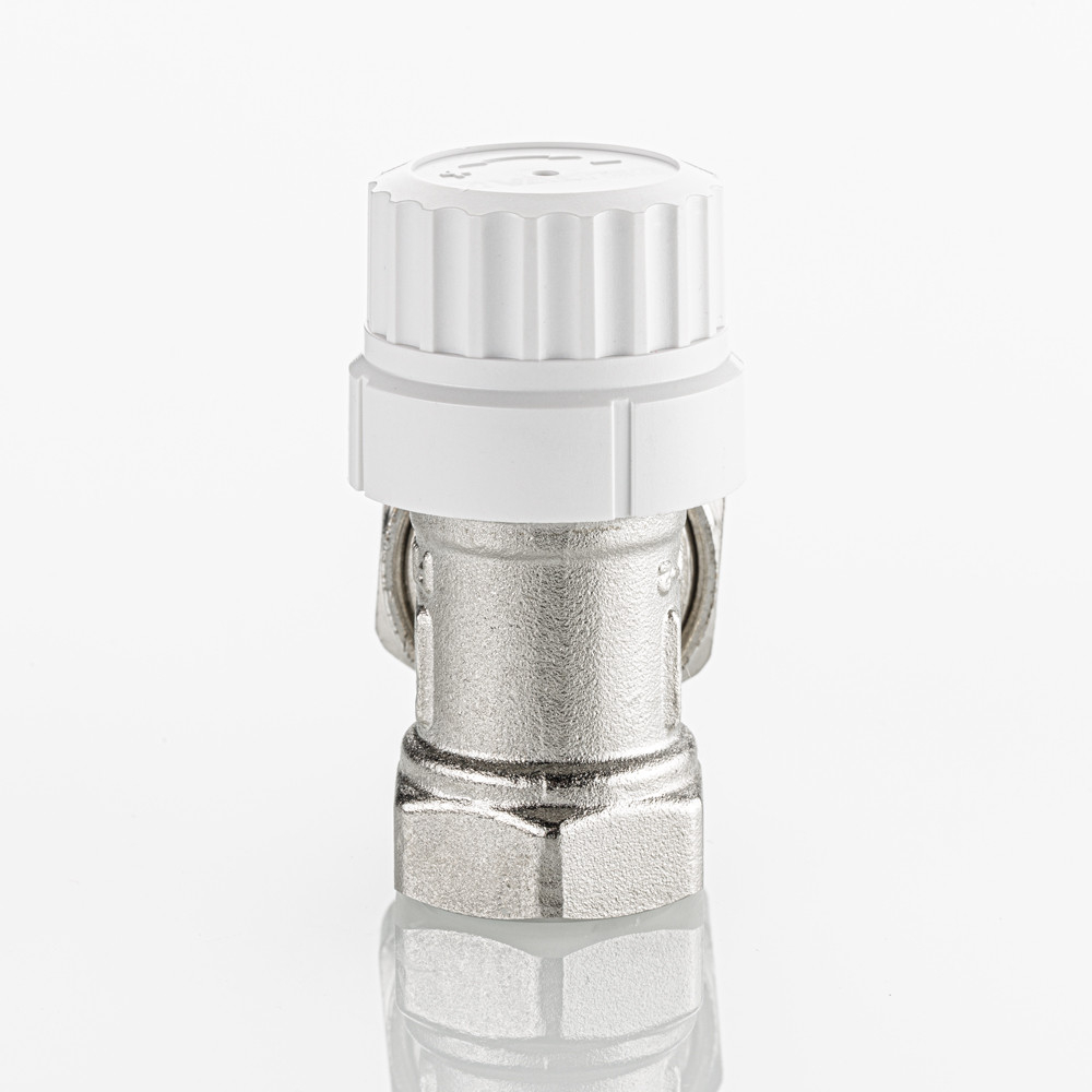 Клапан VALTEC с преднастройкой, для радиатора, угловой DN15, 1/2 " (VT.037.NRC.04)