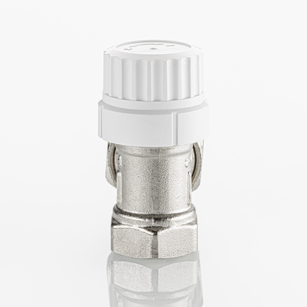 Клапан VALTEC с преднастройкой, для радиатора, угловой DN15, 1/2 " (VT.037.NRC.04)
