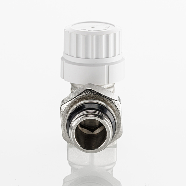 Клапан VALTEC с преднастройкой, для радиатора, угловой DN15, 1/2 " (VT.037.NRC.04)