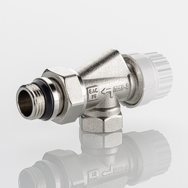 Клапан VALTEC с преднастройкой осевой, для радиатора DN15, 1/2 " (VT.179.NRC.04)