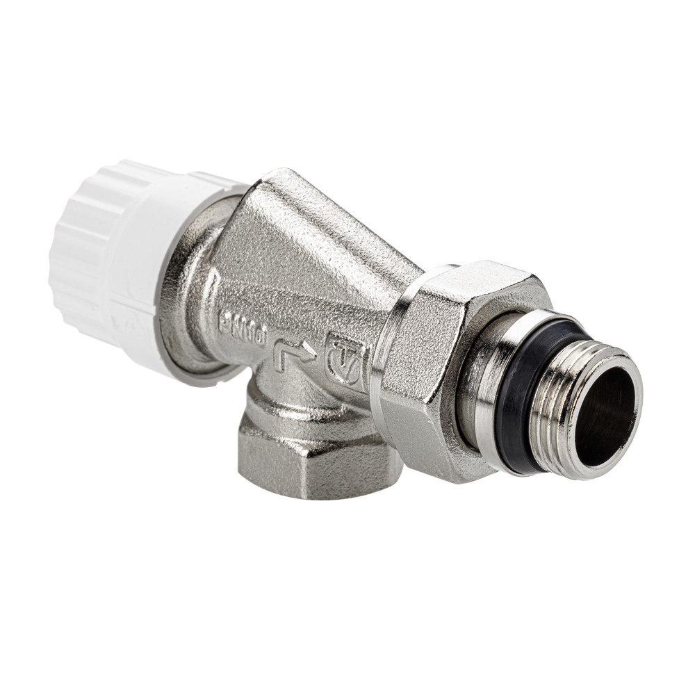 Клапан VALTEC с преднастройкой осевой, для радиатора DN15, 1/2 " (VT.179.NRC.04)