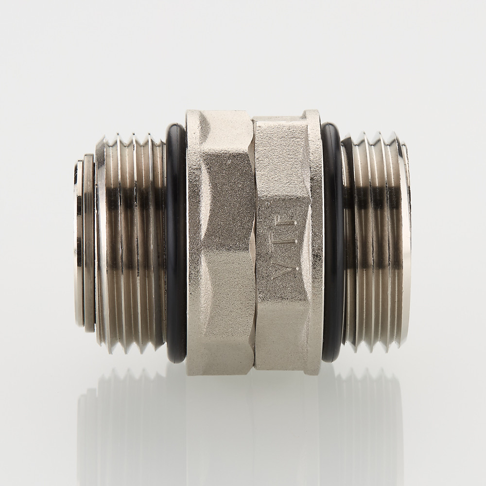 Фитинг коллекторный, сдвоенный ниппель 1 1/2"x1 1/2" VALTEC (VT.0606.NC.08)