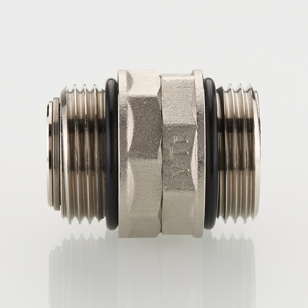 Фитинг коллекторный, сдвоенный ниппель 1 1/2"x1 1/2" VALTEC (VT.0606.NC.08)