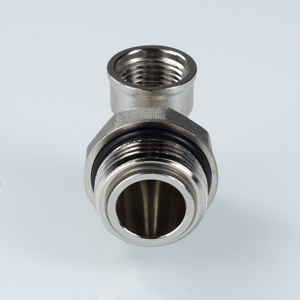 Фитинг коллекторный, тройник с вращающимся штуцером 1"х1/2"х1/2" нар.-вн.-вн. VALTEC (VTc.630.N.0604) 