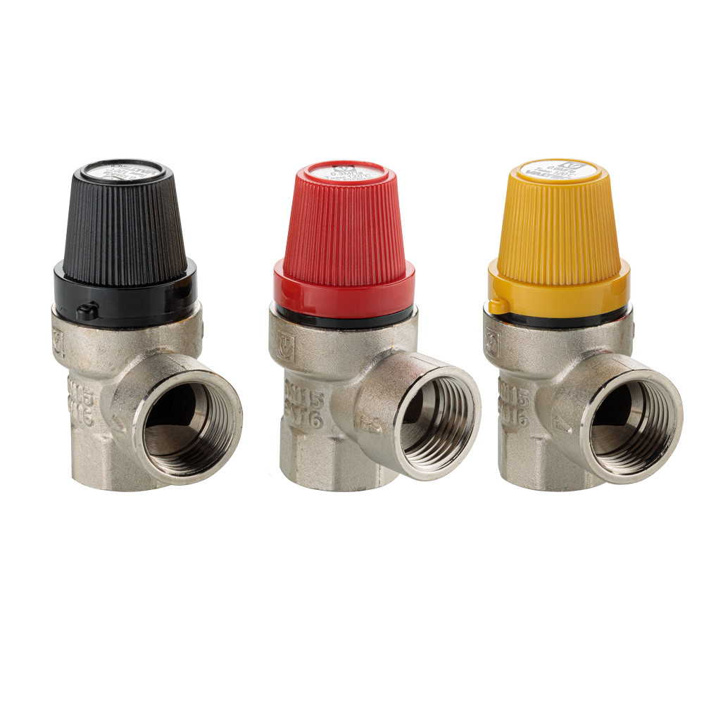 Клапан предохранительный VALTEC, вн.-вн. PN10, DN15,1/2", Pн 1,5 бар (VT.0490.N.0415)