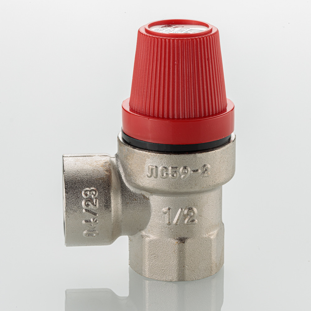 Клапан предохранительный VALTEC, вн.-вн. PN10, DN15,1/2", Pн 6,0 бар (VT.0490.N.0460)    