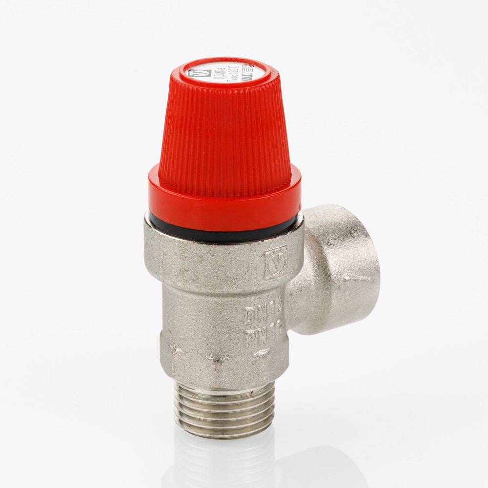 Клапан предохранительный VALTEC, вн.-нар. PN10, DN15,1/2", Pн 1,5 бар  VT.496.N.0415 