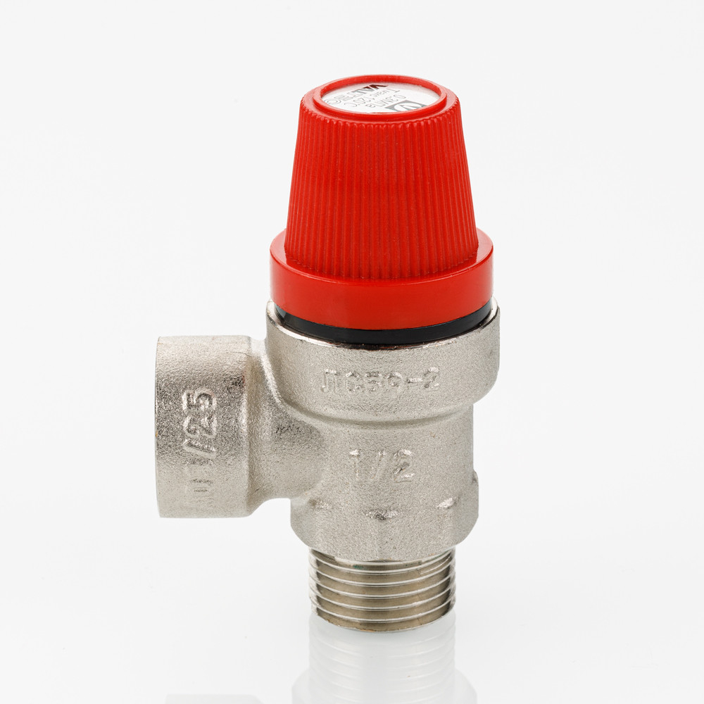Клапан предохранительный VALTEC, вн.-нар. PN10, DN15,1/2", Pн 6,0 бар VT.496.N.0460  