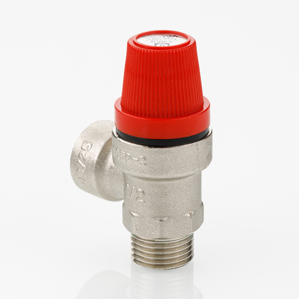 Клапан предохранительный VALTEC, вн.-нар. PN10, DN15,1/2", Pн 6,0 бар VT.496.N.0460  