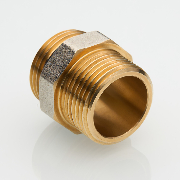 Фитинг резьбовой VALTEC, ниппель коллекторный 1 1/2"х1 1/2" нар.-нар. VTr.584.N.0008 