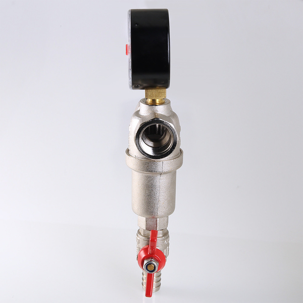 Фильтр промывной VALTEC 1/2", каскадный (500 и 100) VT.390.N.04