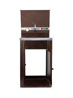 Умывальник "У.Дачный" с ЭВН (мойка Нержавейка 40*50, бак 17л) 1,25кВт Медь (124)