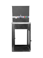 Умывальник "У.Дачный" с ЭВН (мойка Нержавейка 40*50, бак 17л) 1,25кВт Серебро (131)