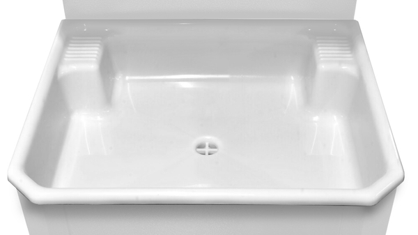 Умывальник "У.Дачный" с ЭВН (мойка Пластик 40*50, бак 17л) 1,25кВт Белый (155)