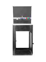 Умывальник "У.Дачный" с ЭВН (мойка Пластик 40*50, бак 17л) 1,25кВт Серебро (179)