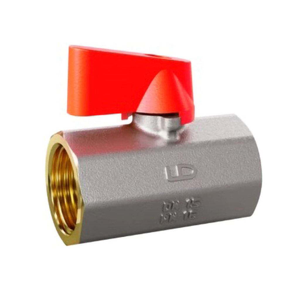 Миникран  LD Pride 1/2" г/г (красный)  LD 46.516.1.15 R 