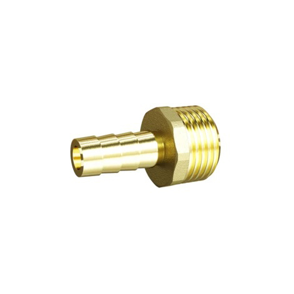 Штуцер - штуцер 1/2"- 14 LD Pride латунь LD.65.395.1.15x14L