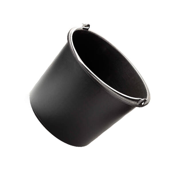 Ведро строительное с метал.ручкой 12л., УПАКОВКА 10 штук (Мультипласт)