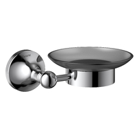 LMA-8631S-C Pushkin Мыльница подвесная, сталь, стекло, хром LEMARK