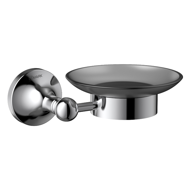 LMA-8631S-C Pushkin Мыльница подвесная, сталь, стекло, хром LEMARK