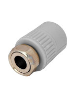 Муфта комб. с накидной гайкой 20х3/4 PP-R KALDE