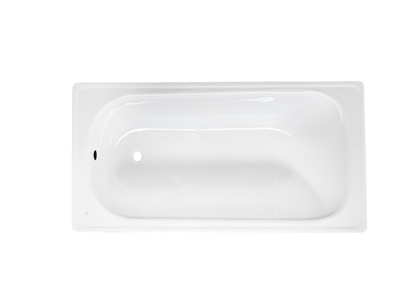 Ванна стальная эмалированная (2 сорт) 1500х700х380 см.белая (с ножками ) б/сиф.Китай