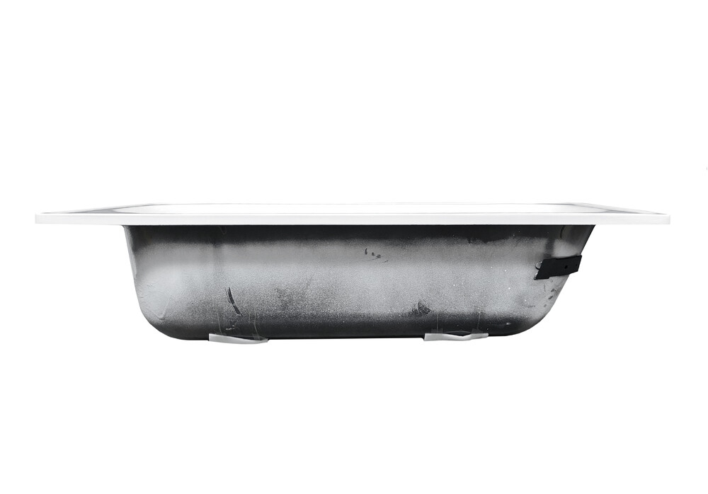 Ванна стальная эмалированная (2 сорт) 1700х700х380 см.белая (с ножками) б/сиф.Китай