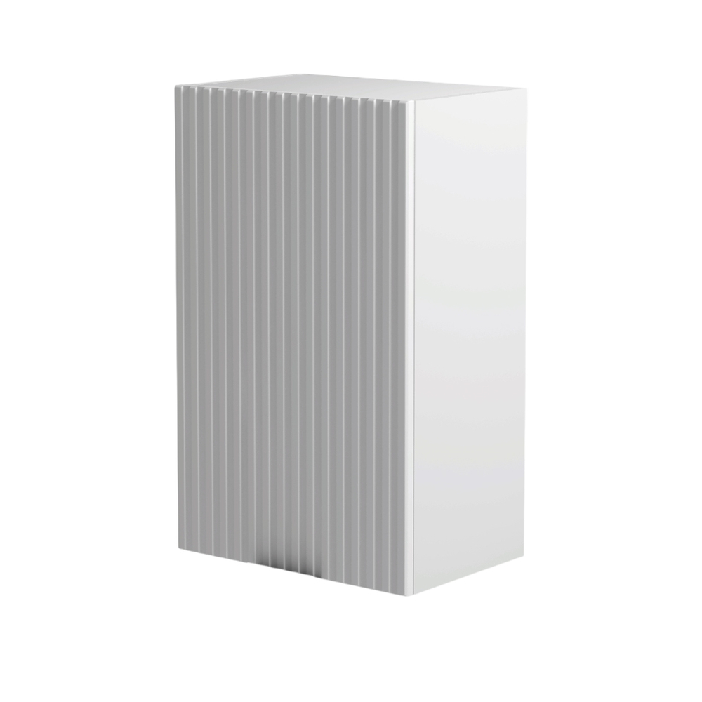 Шкаф для посуды 45 цвет Белый снег софт фасад МДФ SANTREK HOME