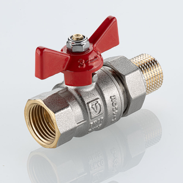 Кран вода VALTEC BASE-ГОСТ 1" г/ш баб американка VT.227S.N.06
