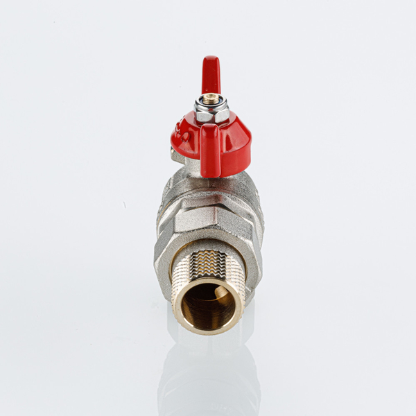 Кран вода VALTEC BASE-ГОСТ 3/4" г/ш баб американка угловой VT.228S.N.05