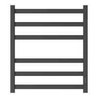 Полотенцесушитель электрический HOLLER Наоми NM00165BM 600x500, черный матовый