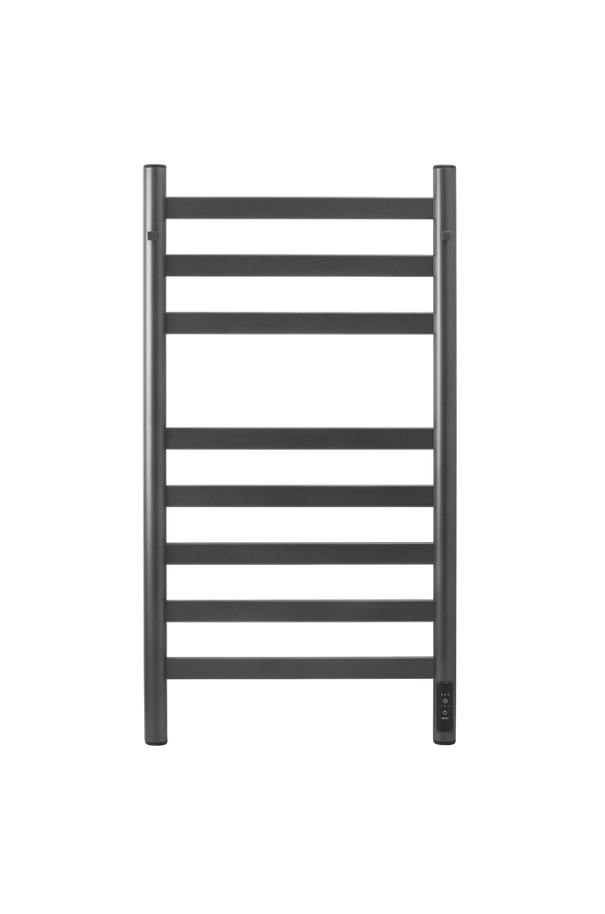 Полотенцесушитель электрический HOLLER Вельвет VL10184GF 800x400 с крючками, графит металлик