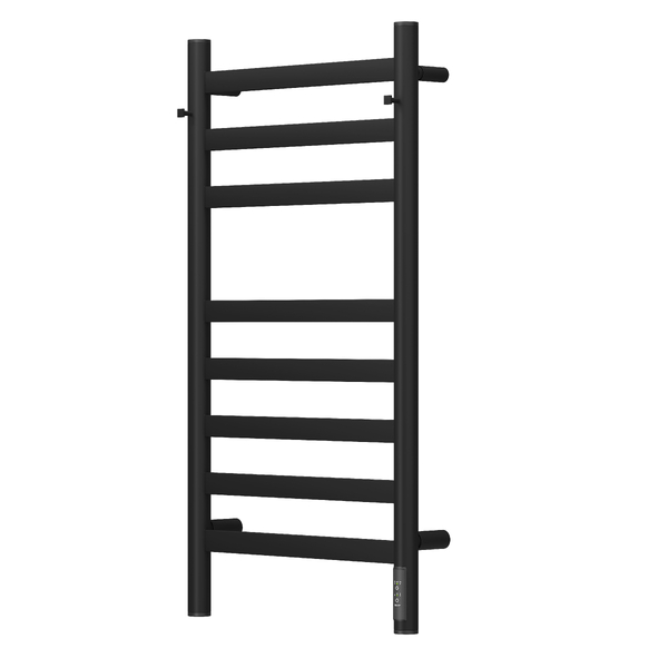 Полотенцесушитель электрический HOLLER Вельвет VL10184BM 800x400 с крючками, черный матовый