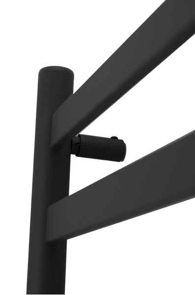 Полотенцесушитель электрический HOLLER Вельвет VL00185BM 800x500, черный матовый