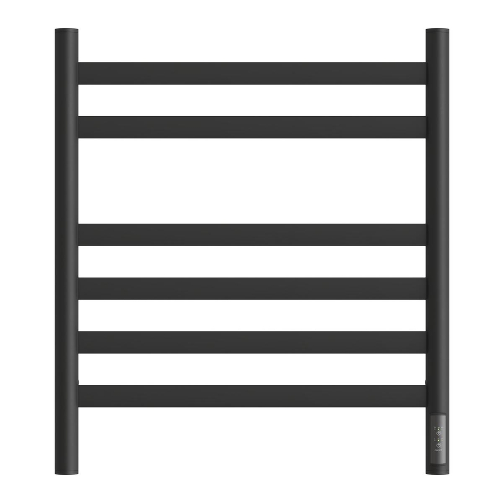 Полотенцесушитель электрический HOLLER Вельвет VL00165BM 600x500, черный матовый